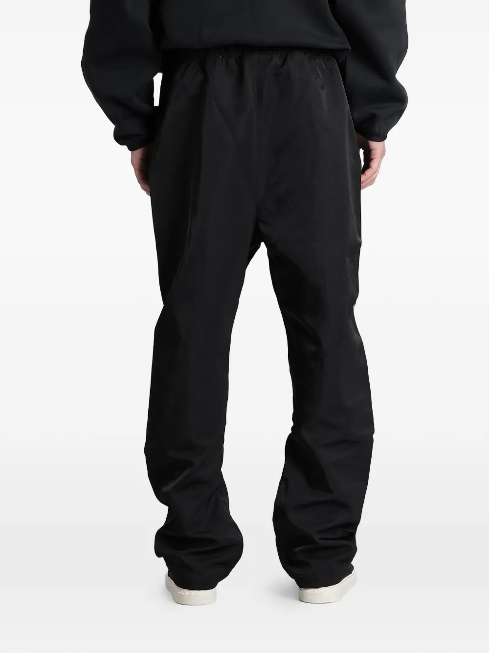 FEAR OF GOD ESSENTIALS Trainingsbroek met logoprint Zwart