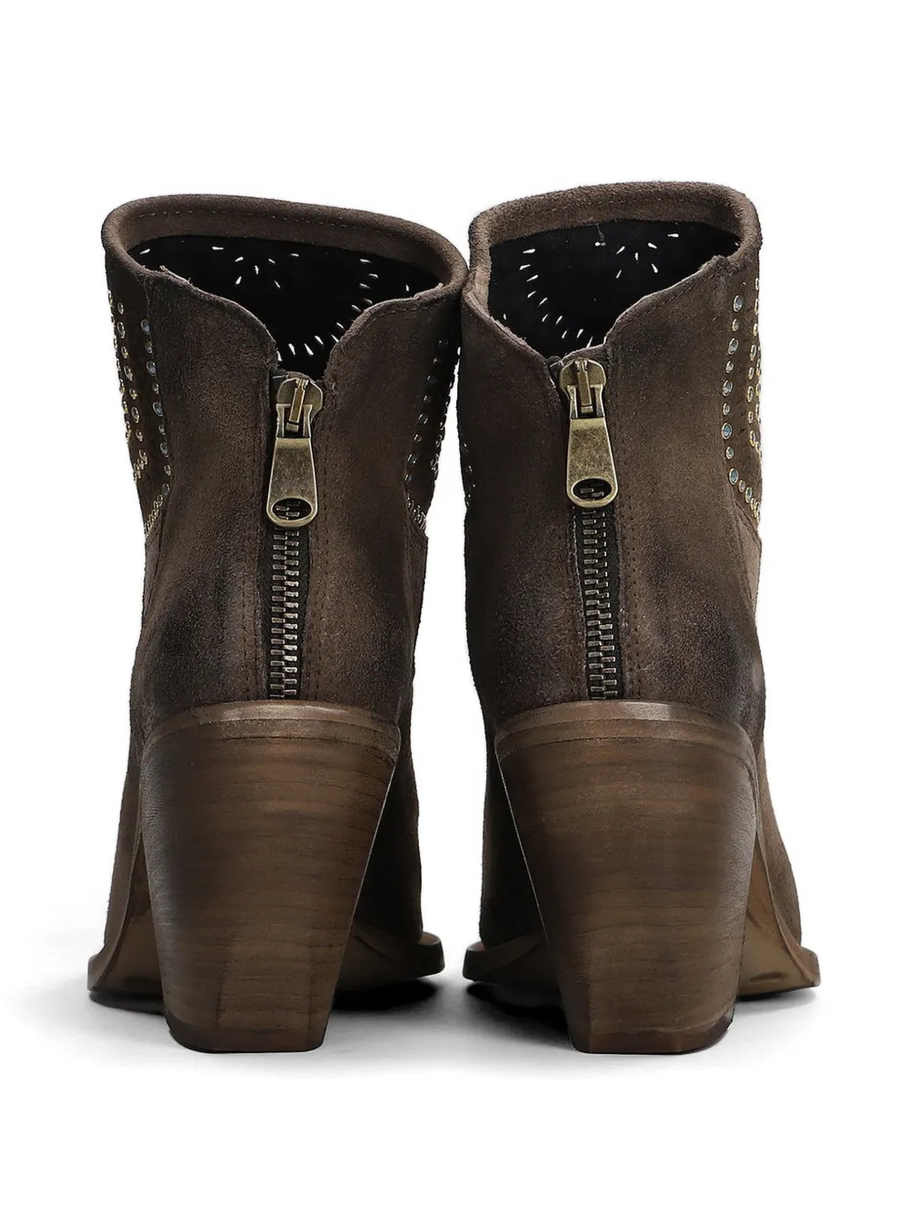 Metisse suede ankle boots Bruin