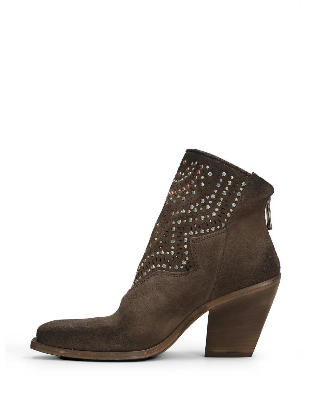 Metisse suede ankle boots Bruin