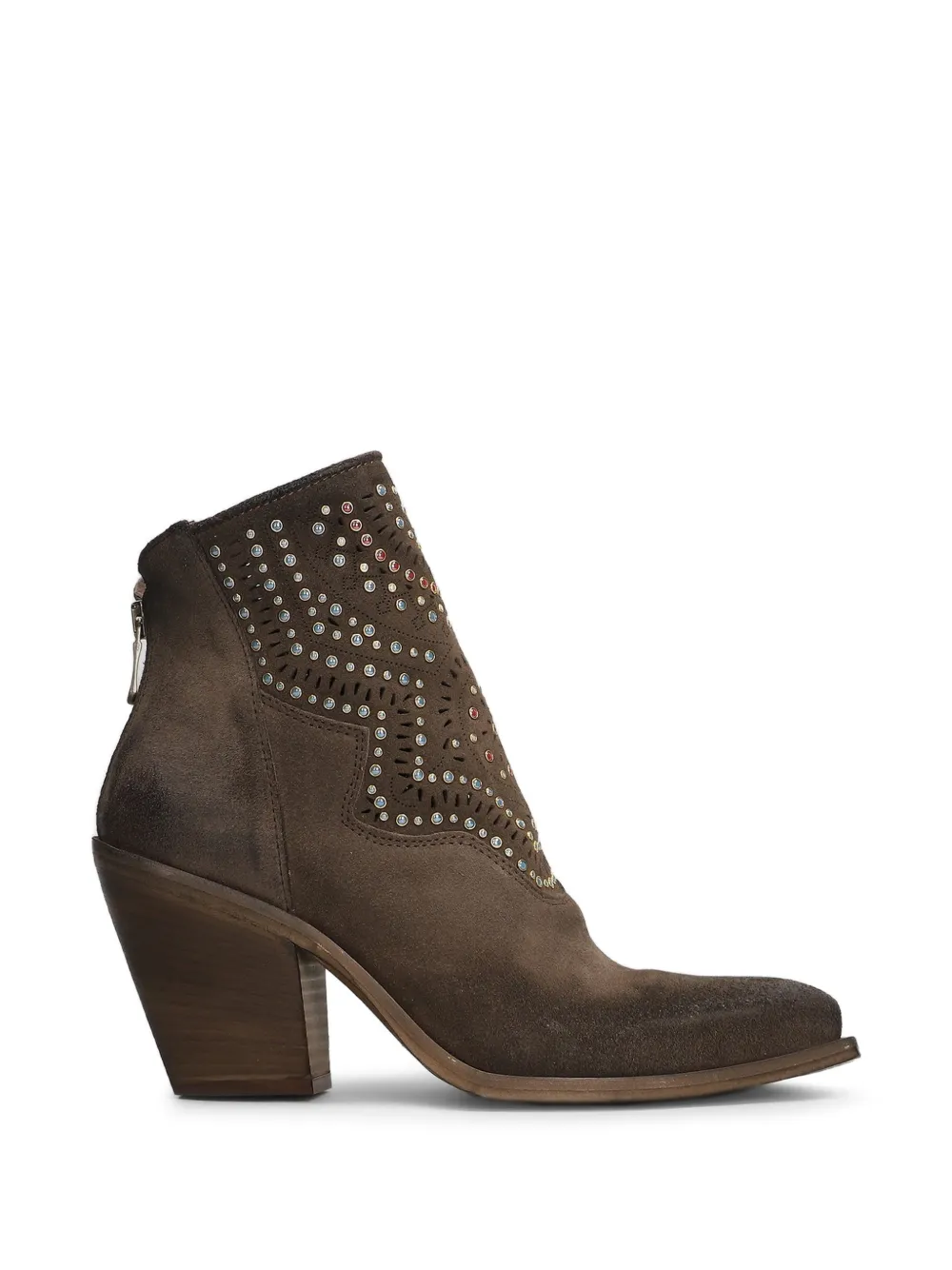 Metisse suede ankle boots Bruin