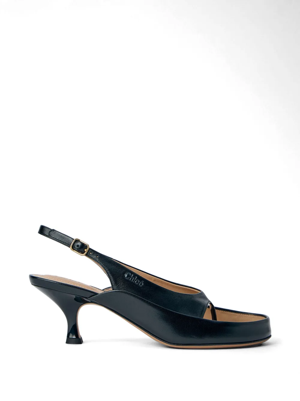Chloé Junie slingback sandals - Nero