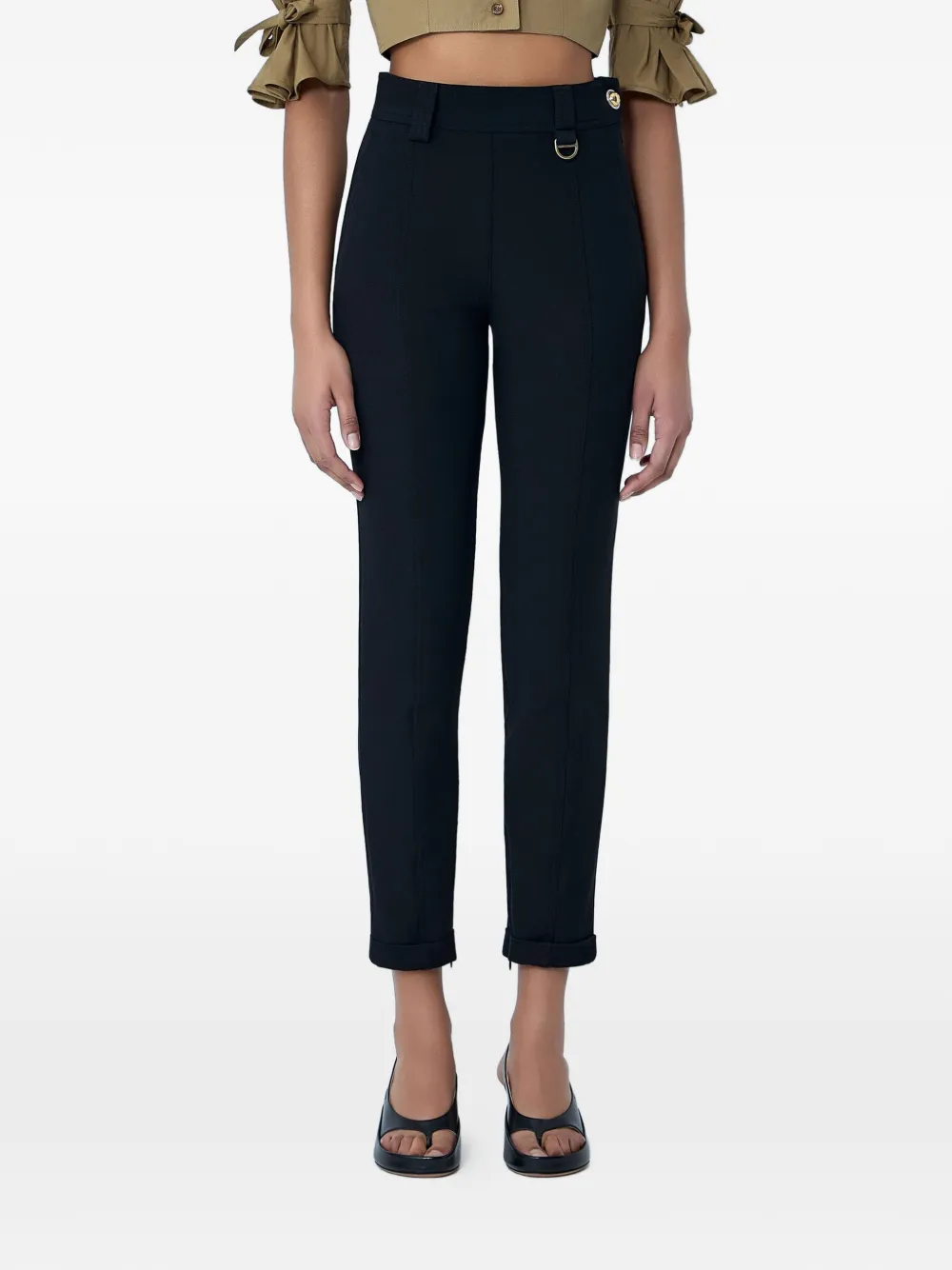 Chloé high-rise trousers - Schwarz