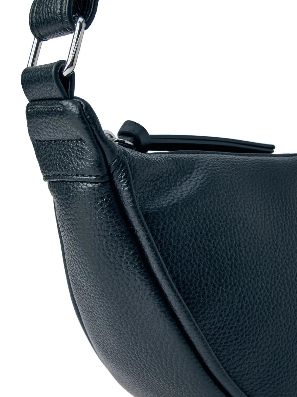 Vivienne Westwood Lacey halvemaanvormige crossbodytas Zwart