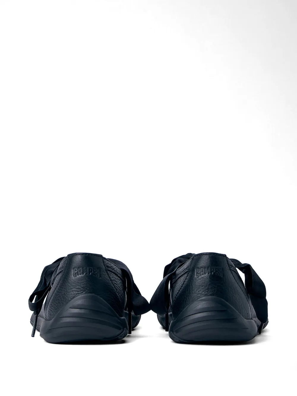 Camper Peu Path+ lace-up ballet flats Zwart