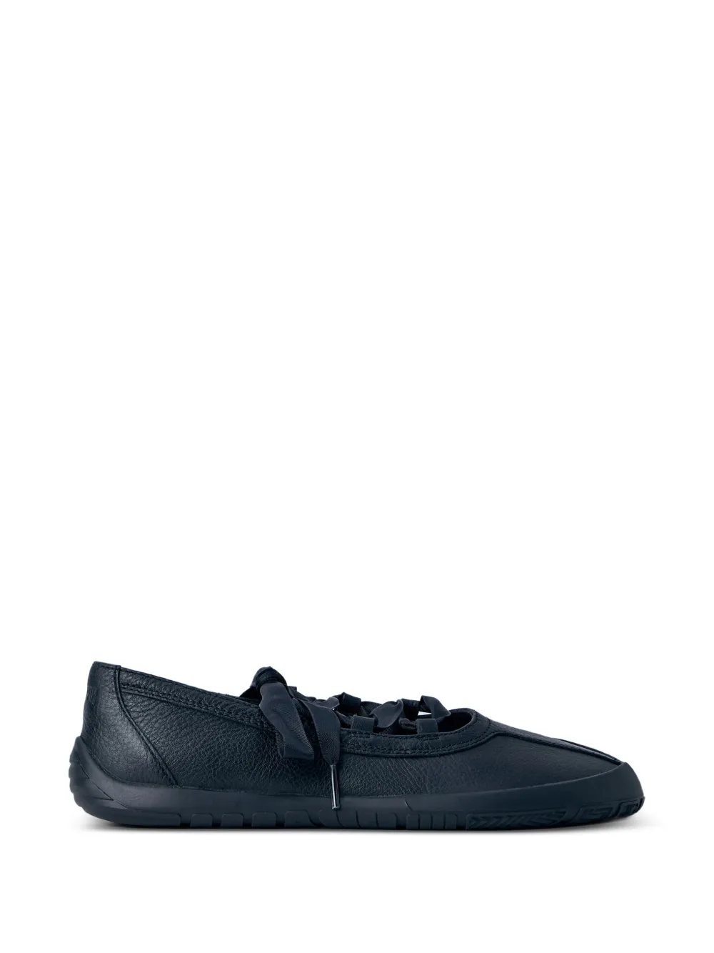 Camper Peu Path+ lace-up ballet flats - Nero