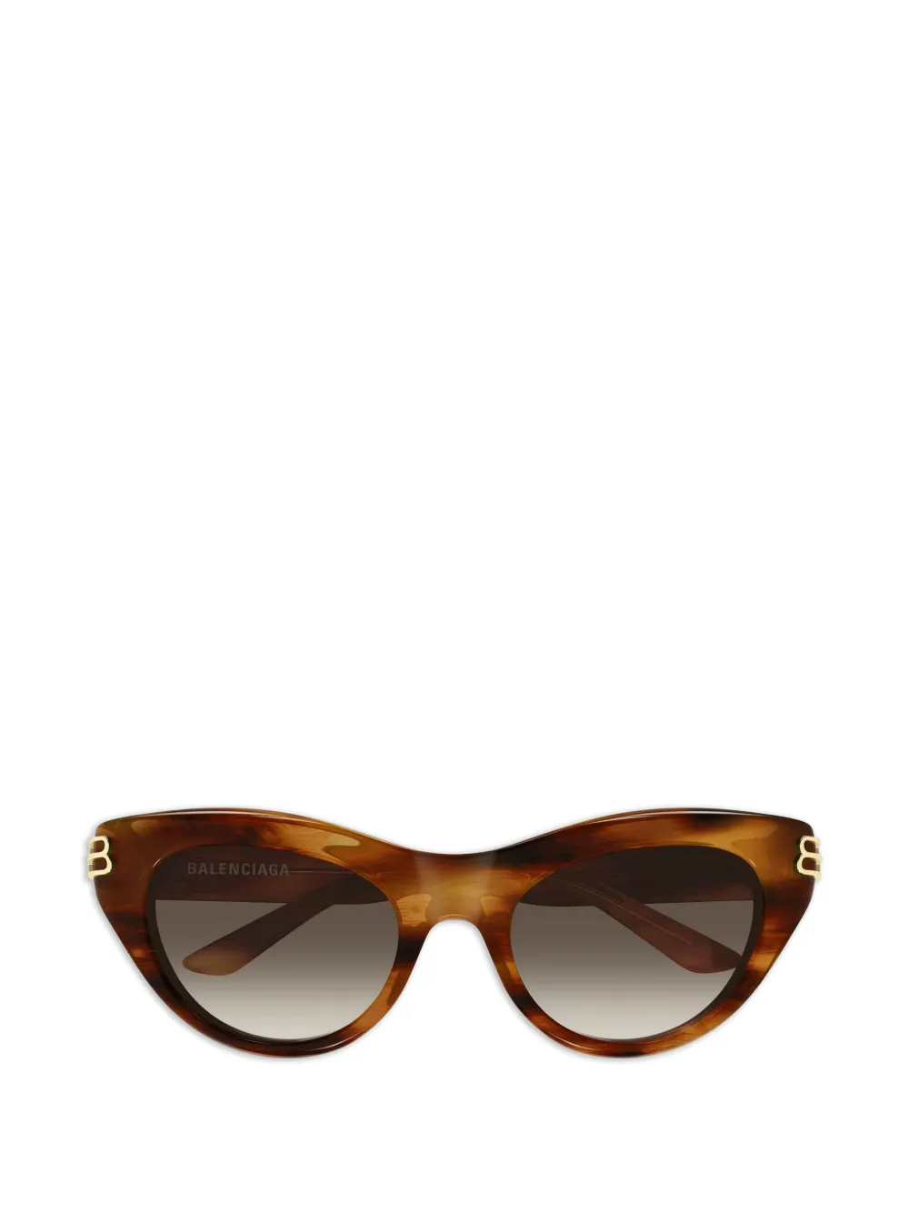 Balenciaga Cat-Eye-Sonnenbrille - Braun