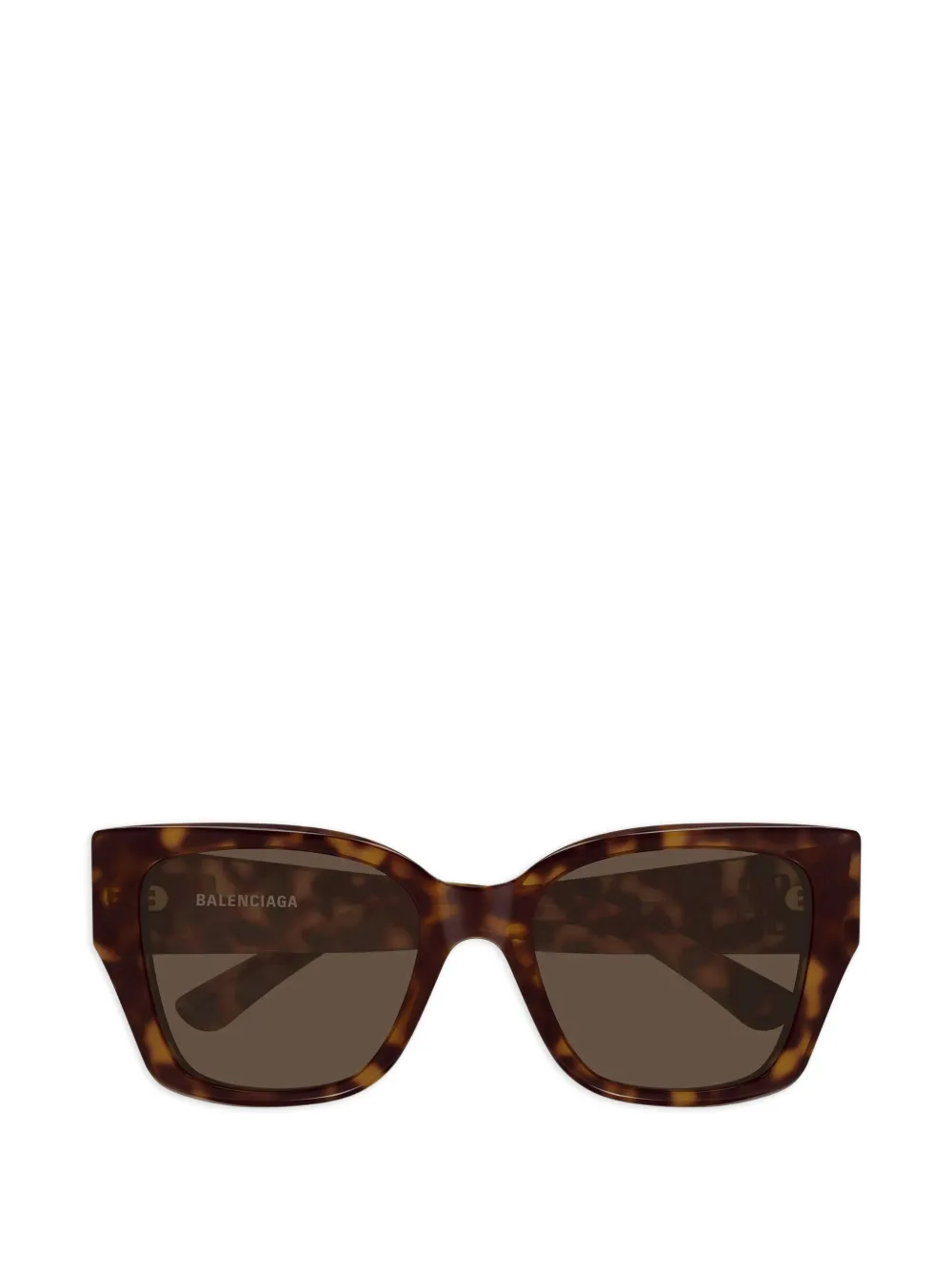 Balenciaga butterfly-frame sunglasses - Braun