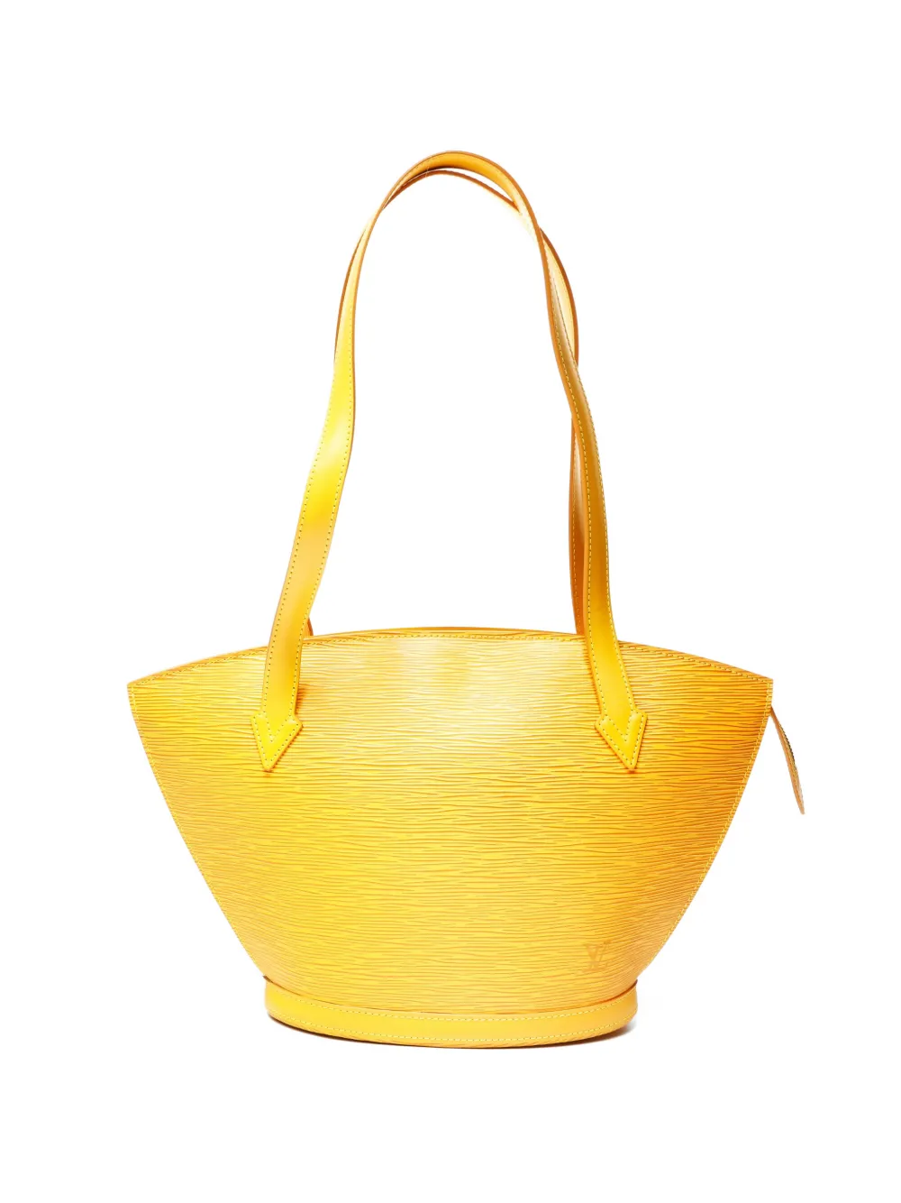 Louis Vuitton Pre-Owned 1997 textured leather shoulder bag - Giallo