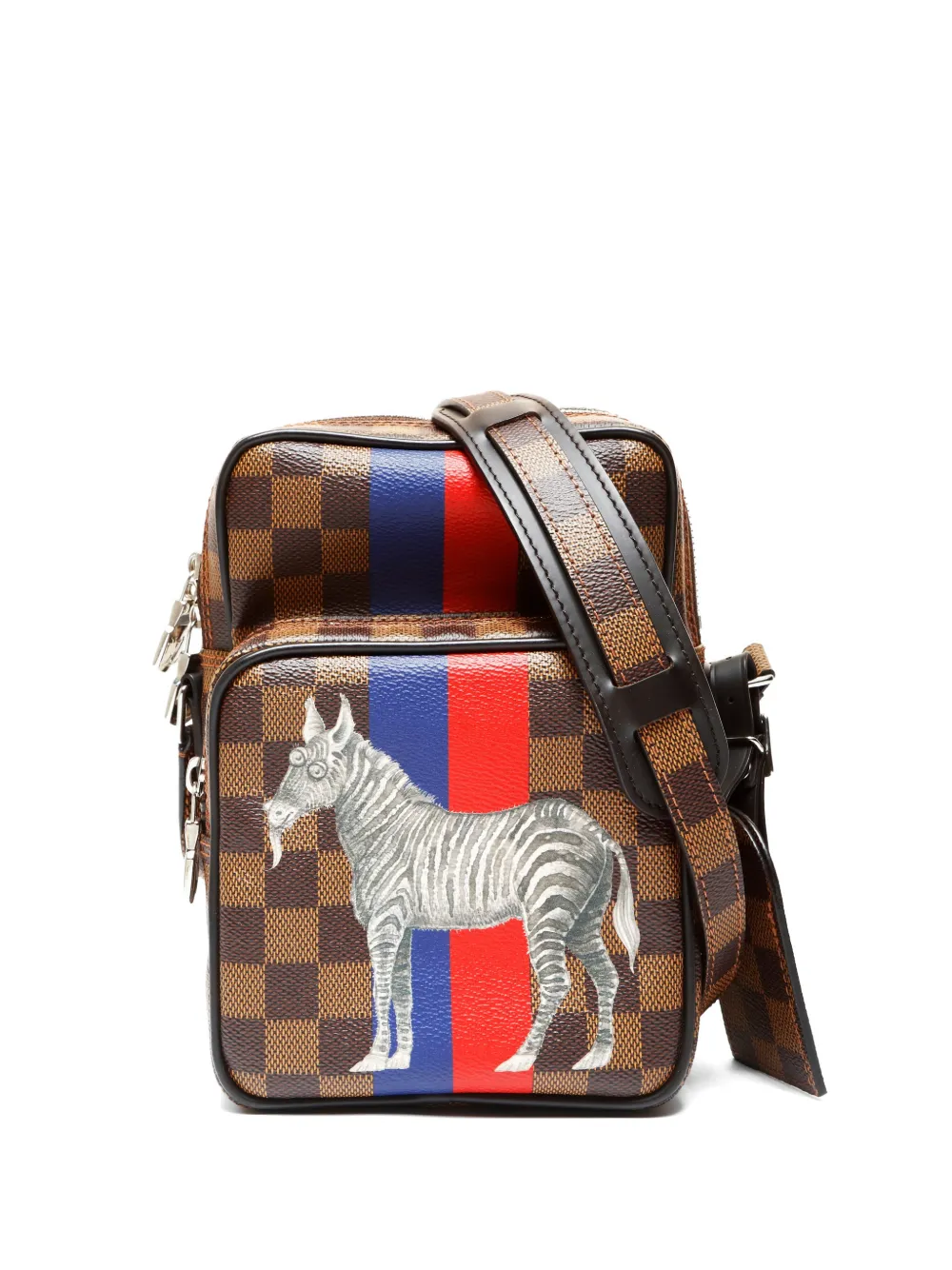 Louis Vuitton Pre-Owned 2016 Damier amazon shoulder bag - Braun