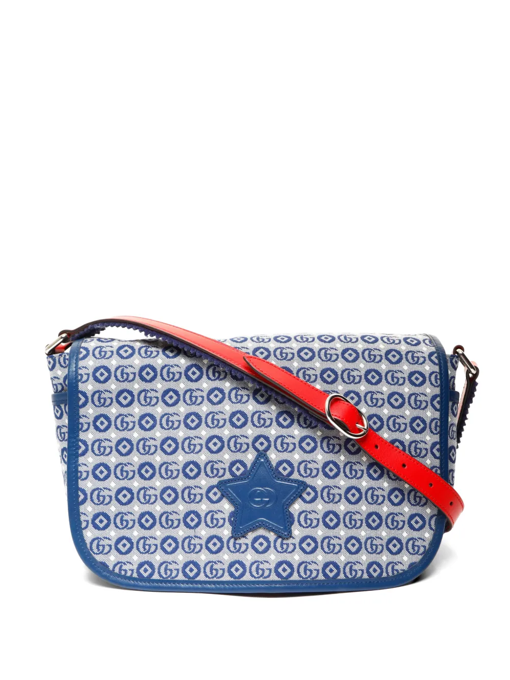 Gucci Pre-Owned 2000s-2020s GG canvas shoulder bag - Blue