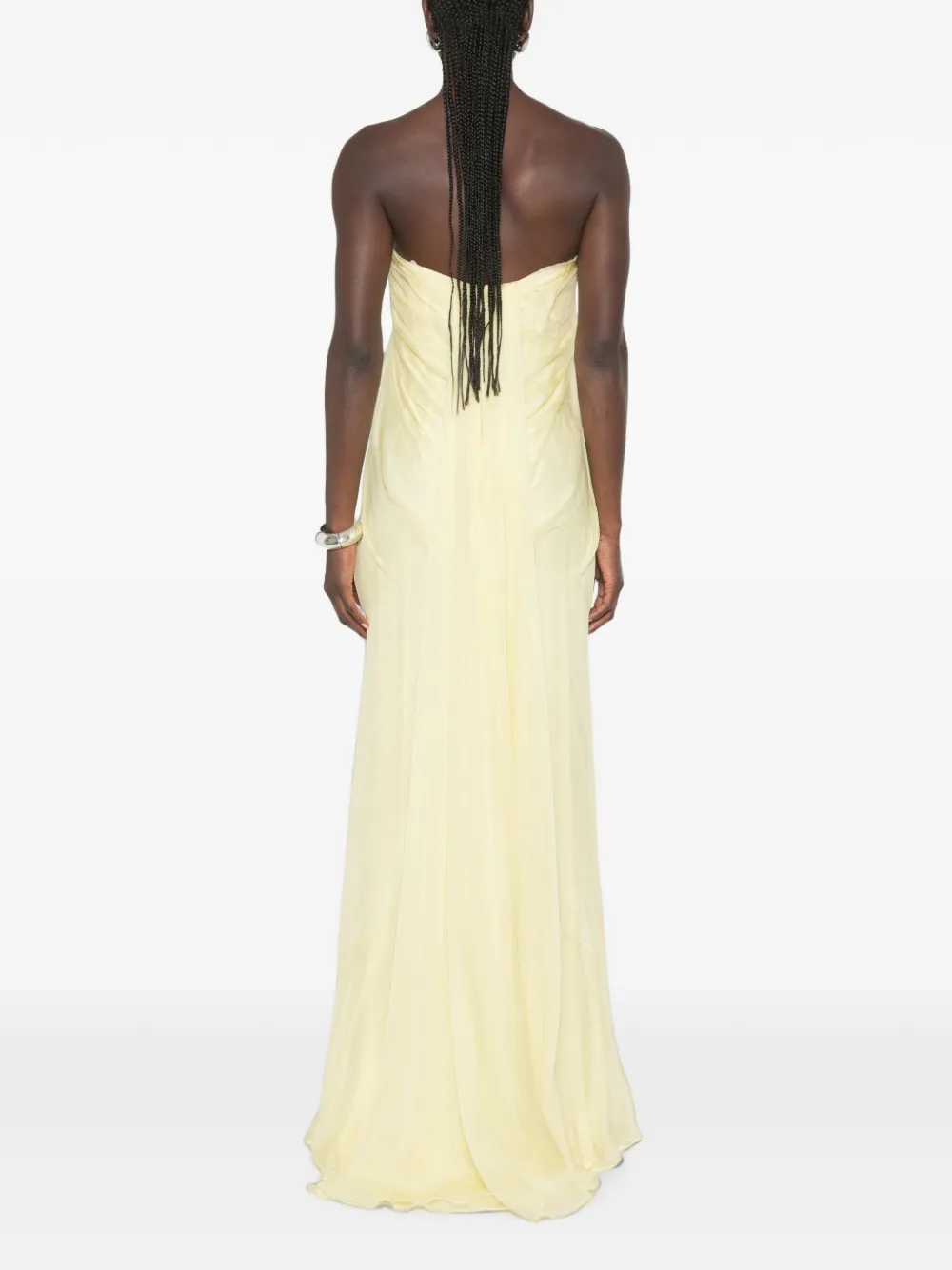 Alexander McQueen Maxi-jurk Geel