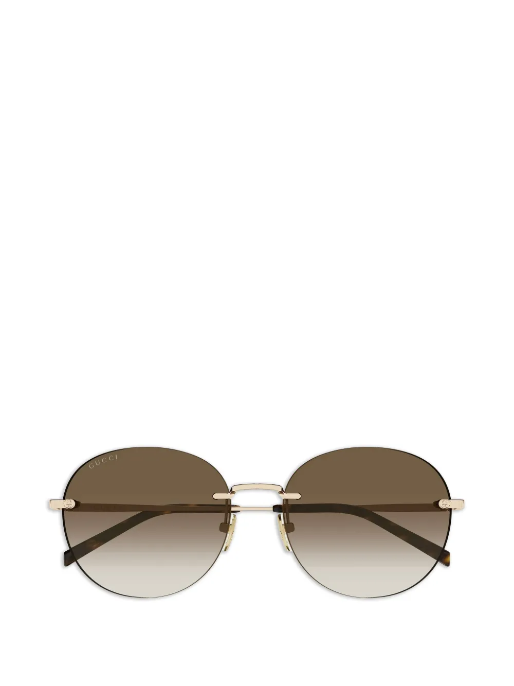 Gucci Eyewear round-frame sunglasses - Oro