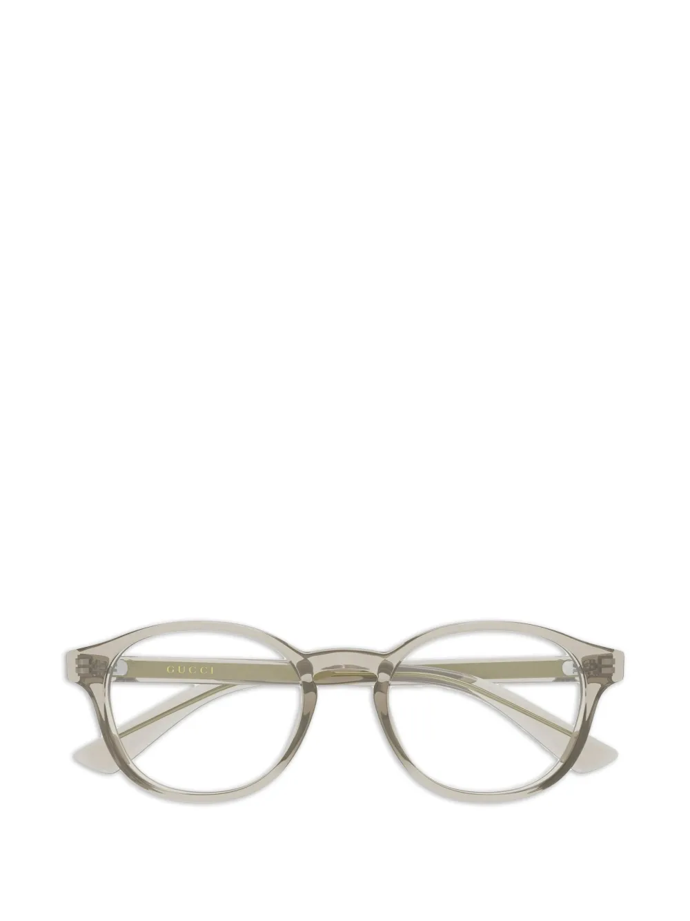 Gucci Eyewear Occhiali tondi - Toni neutri