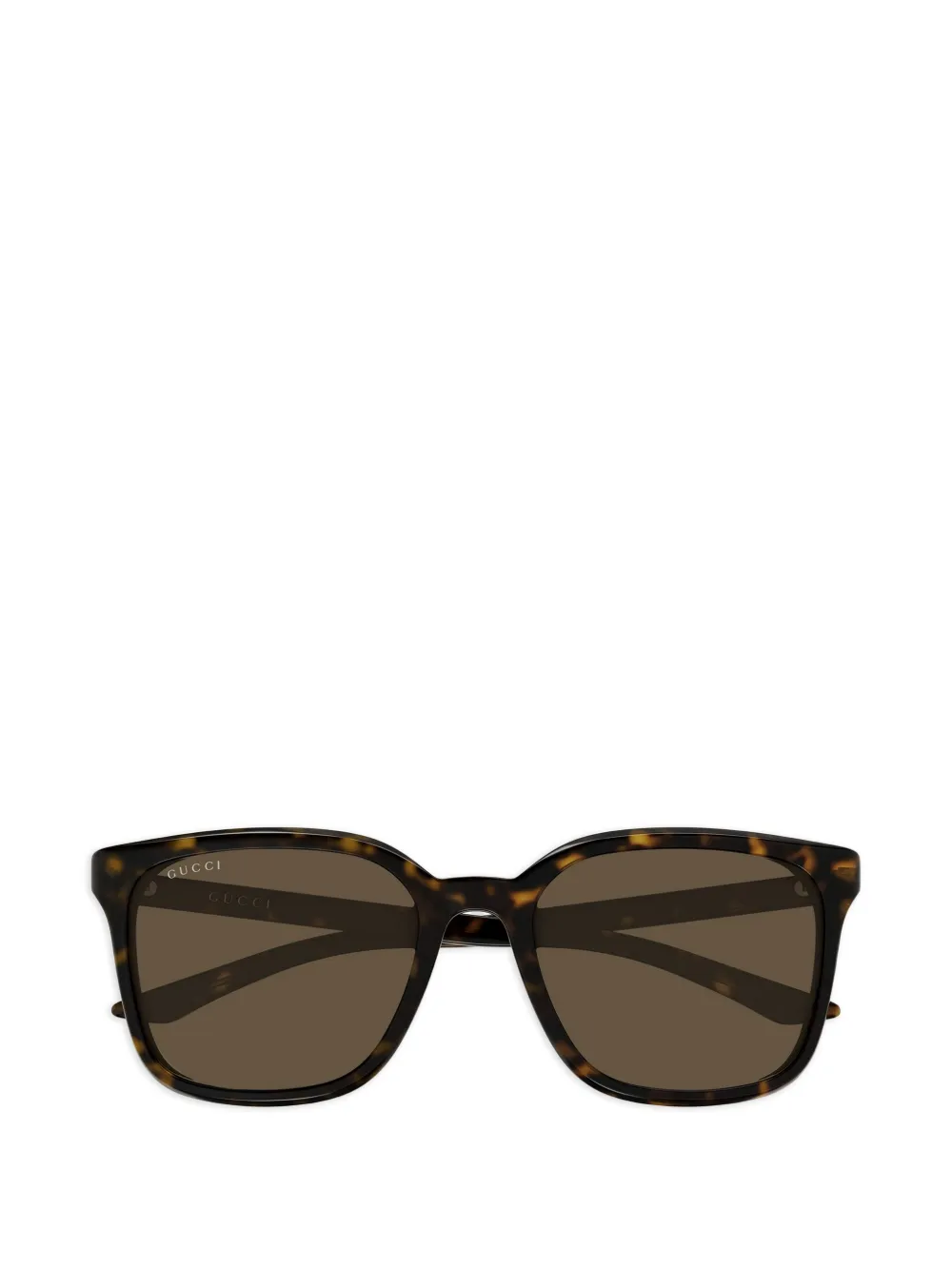 Gucci Eyewear Occhiali da sole squadrati - Marrone