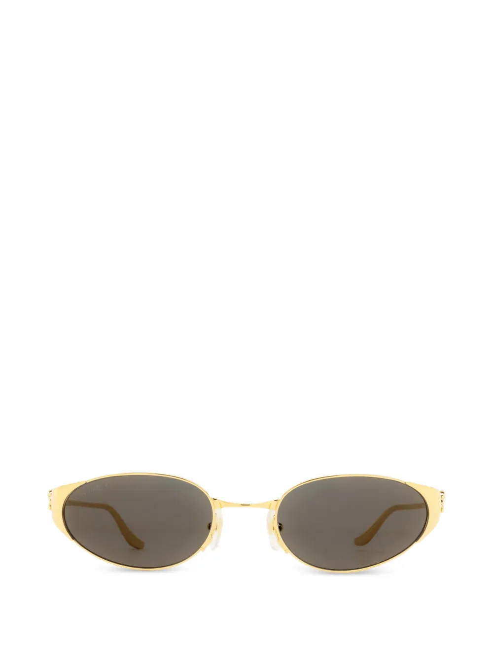 Cartier Eyewear oval-frame sunglasses - Gold