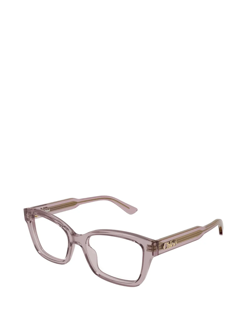 Chloé Bril met logodetail Roze