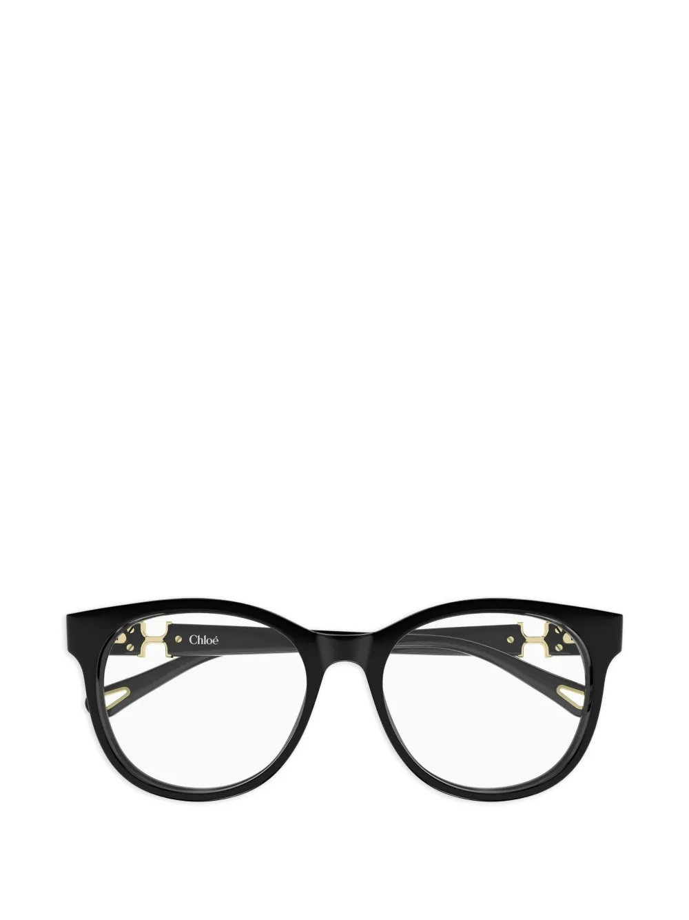 Chloé round-frame glasses - Schwarz
