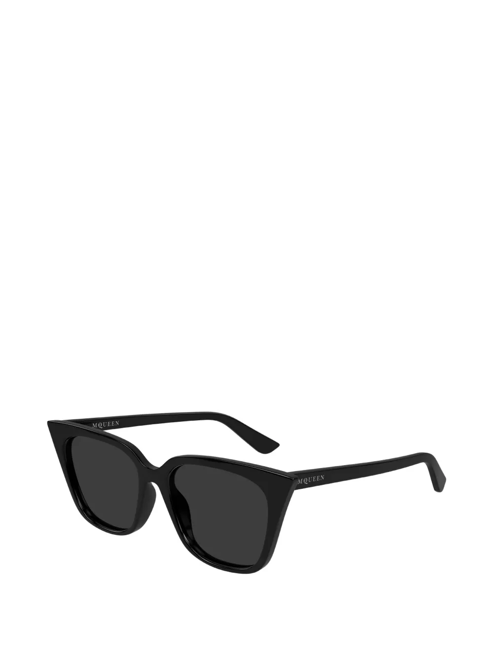 Alexander McQueen Eyewear Zonnebril met logodetail Zwart