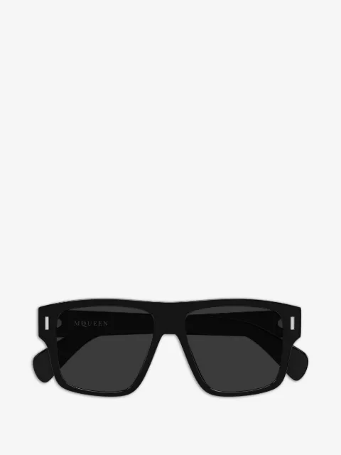 Alexander McQueen Eyewear lentes de sol con armazón rectangular