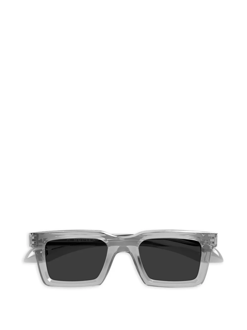 Alexander McQueen Eyewear Occhiali da sole squadrati - Grigio