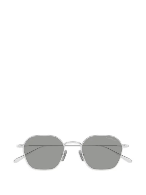 Montblanc geometic-frame sunglasses