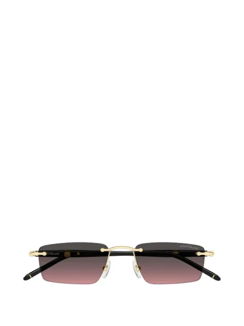 Montblanc rectangle-frame sunglasses