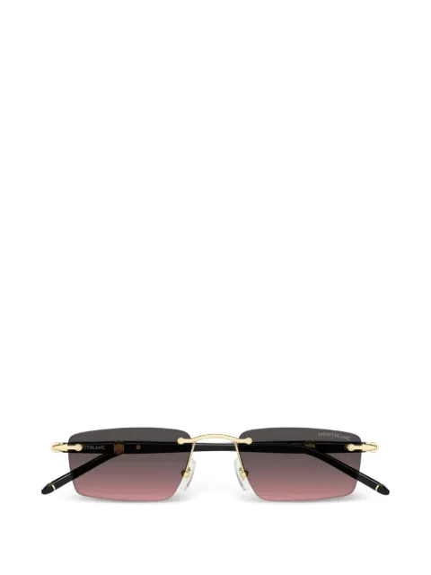 Montblanc rectangle-frame sunglasses