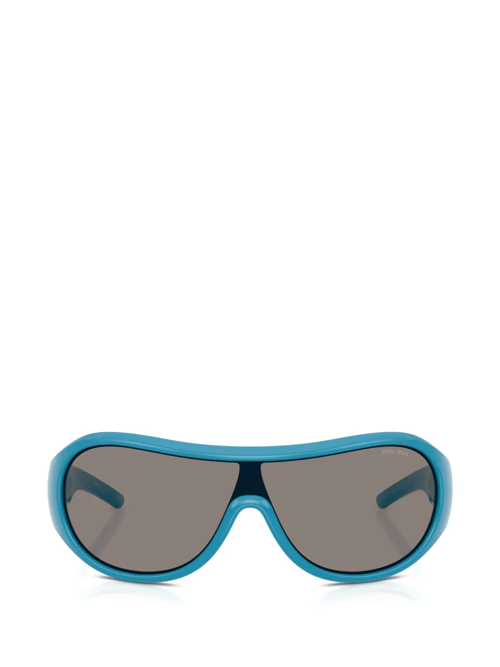Miu Miu Eyewear Occhiali da sole ovali - Blu