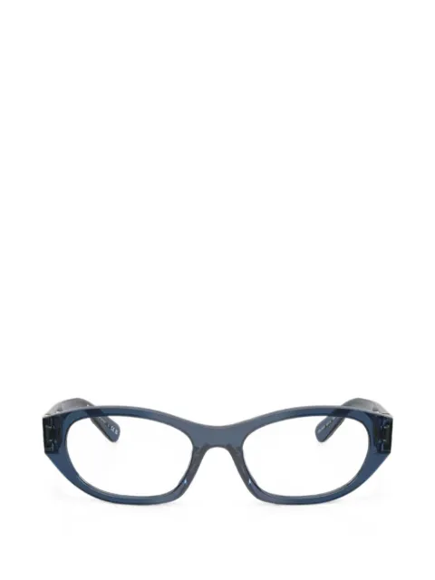 Miu Miu Eyewear lentes con armazón ovalada