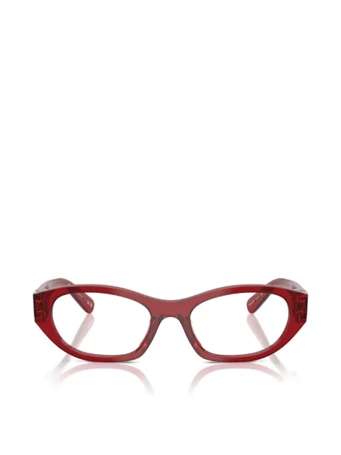 Miu Miu Eyewear cat-eye logo glasses