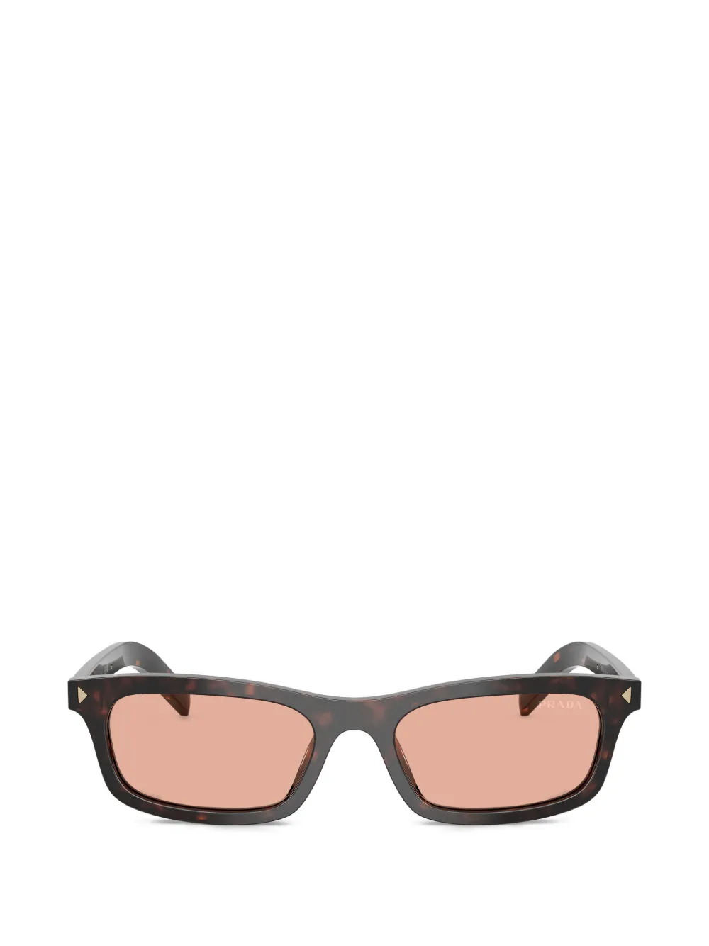 Prada Eyewear rectangular sunglasses - Marrone