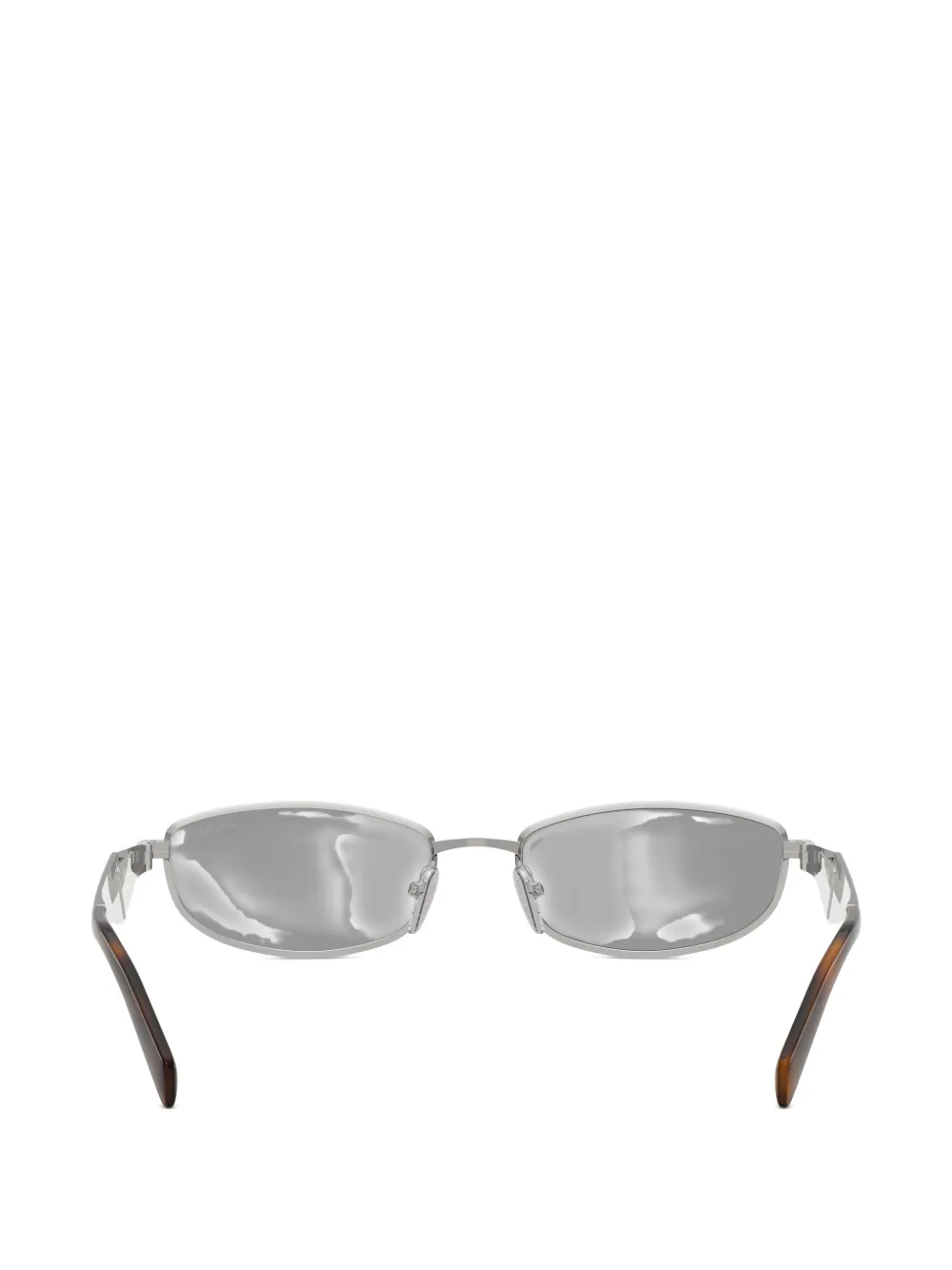  Prada Eyewear Gafas De Sol Con Montura Rectangular - Plateado 