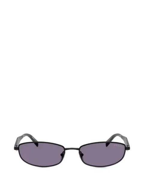 Prada Eyewear satin geometric sunglasses