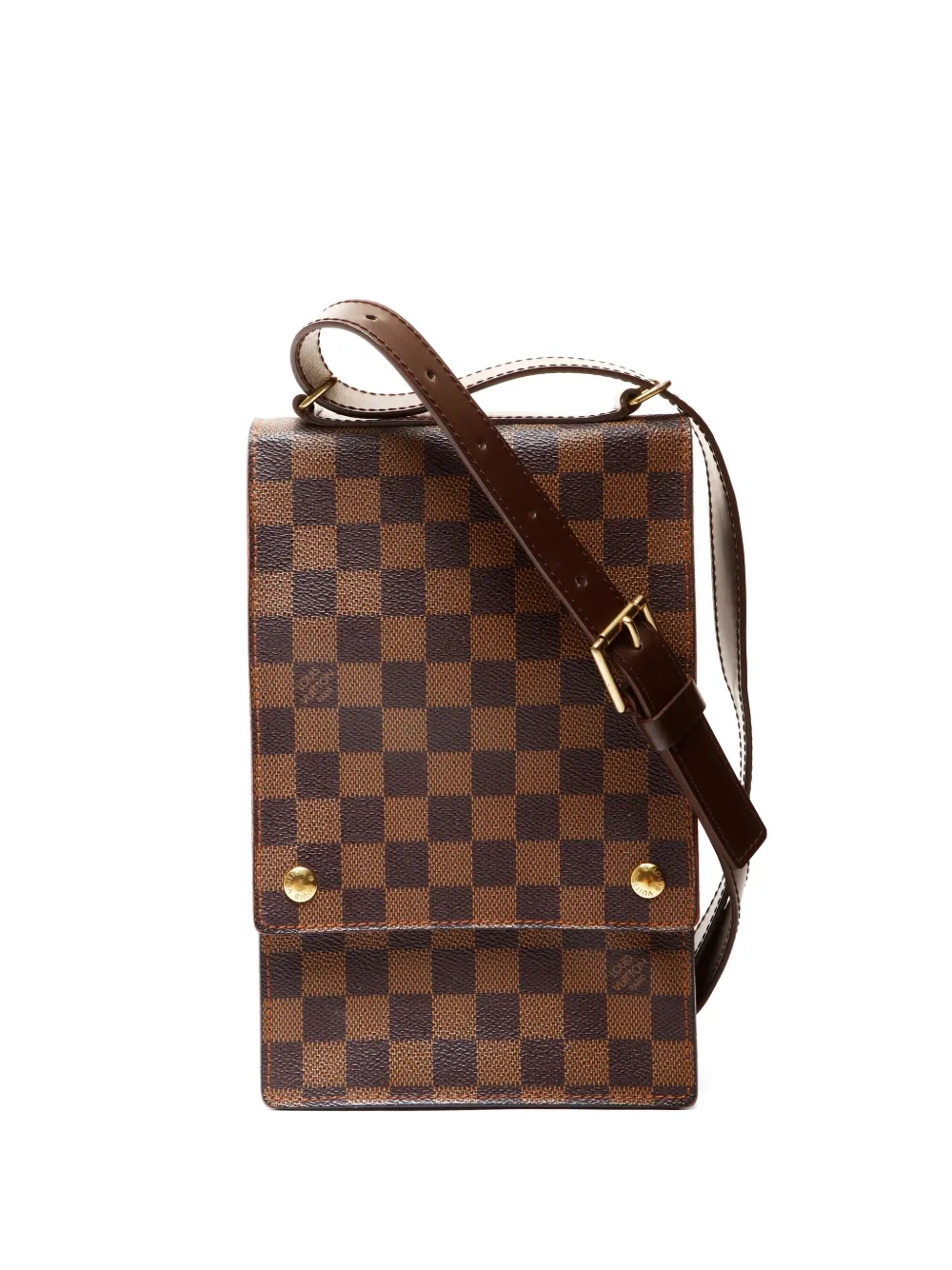 Louis Vuitton Pre-Owned 2001 Portobello Damier cross body bag - Marrone