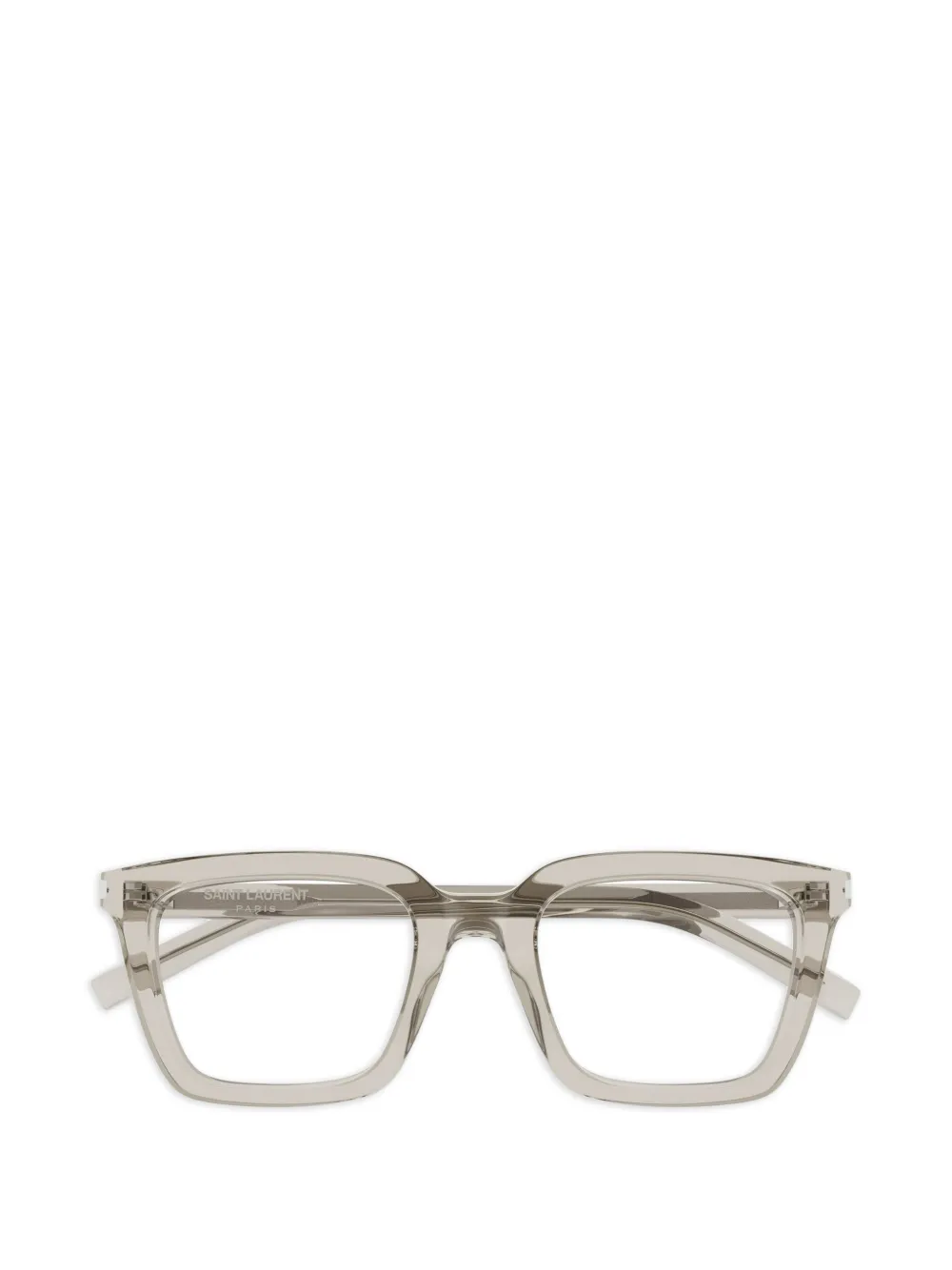 Saint Laurent Eyewear square-frame glasses - Grigio