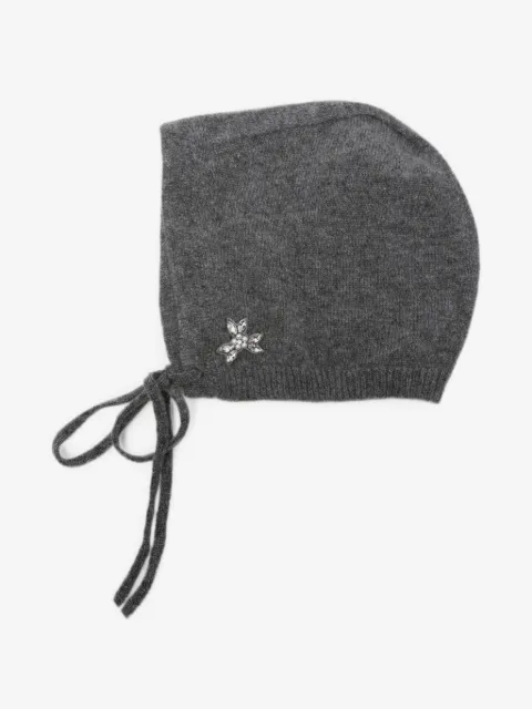 Simone Rocha embellished cashmere bonnet