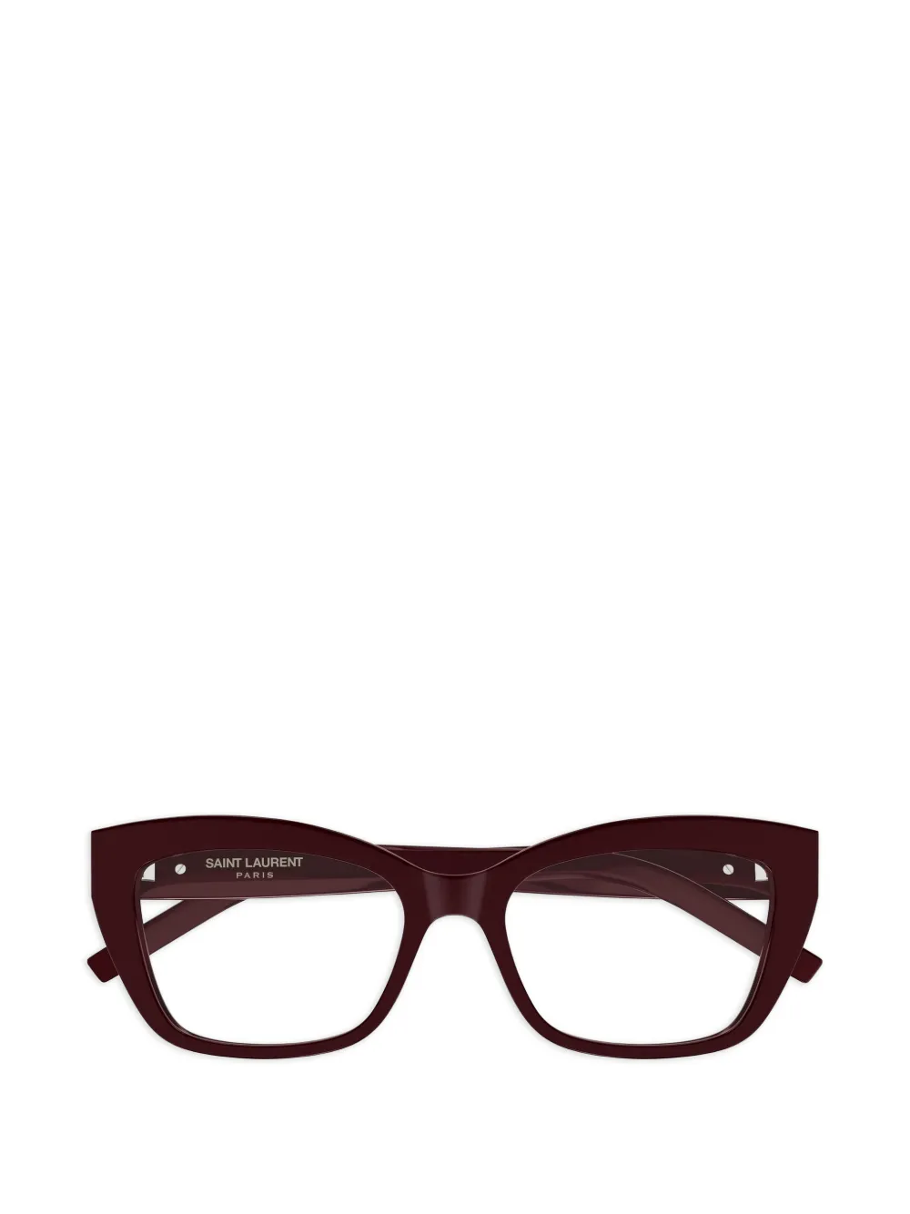 Saint Laurent Eyewear Occhiali con logo - Rosso