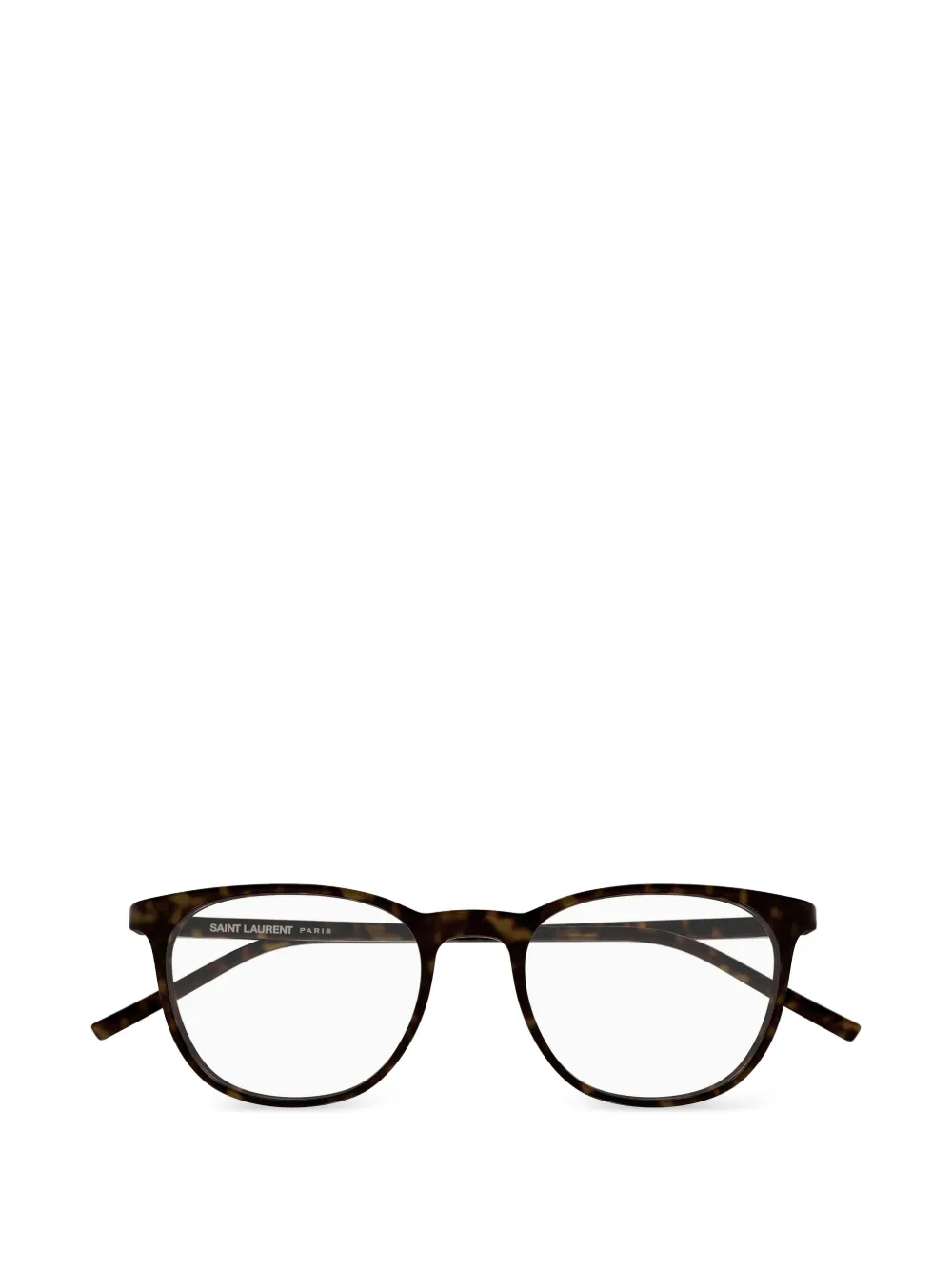 Saint Laurent Eyewear round-frame glasses - Marrone