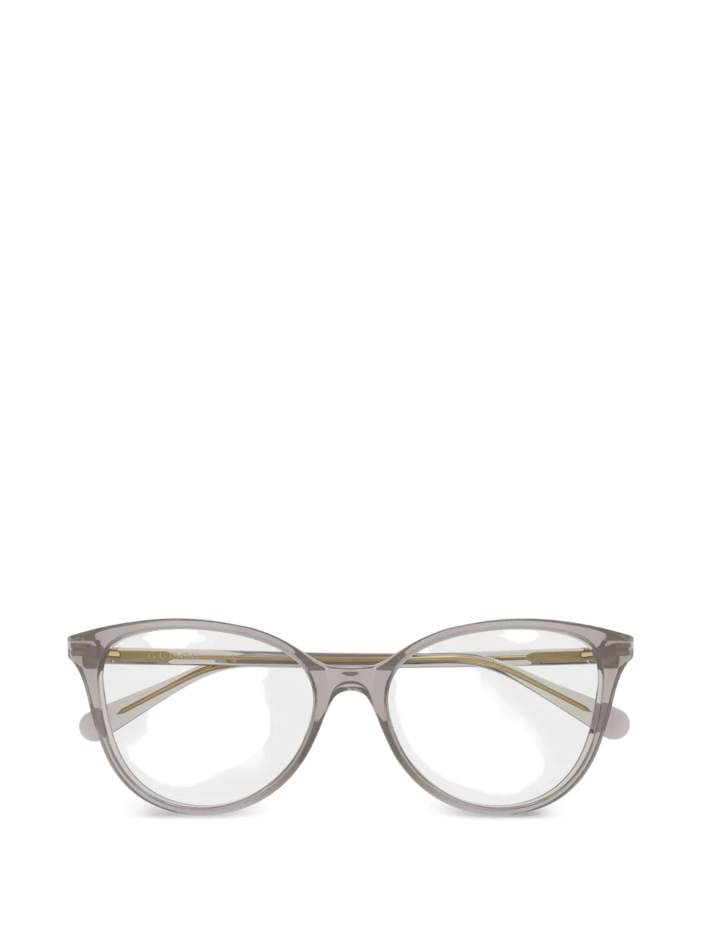 Gucci Eyewear logo-detail glasses - Grigio