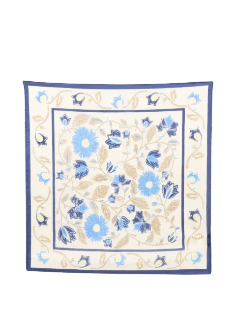 SGOMBERO CANTINE floral-print silk scarf