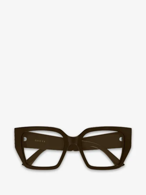 Gucci Eyewear lentes de sol con letras del logo