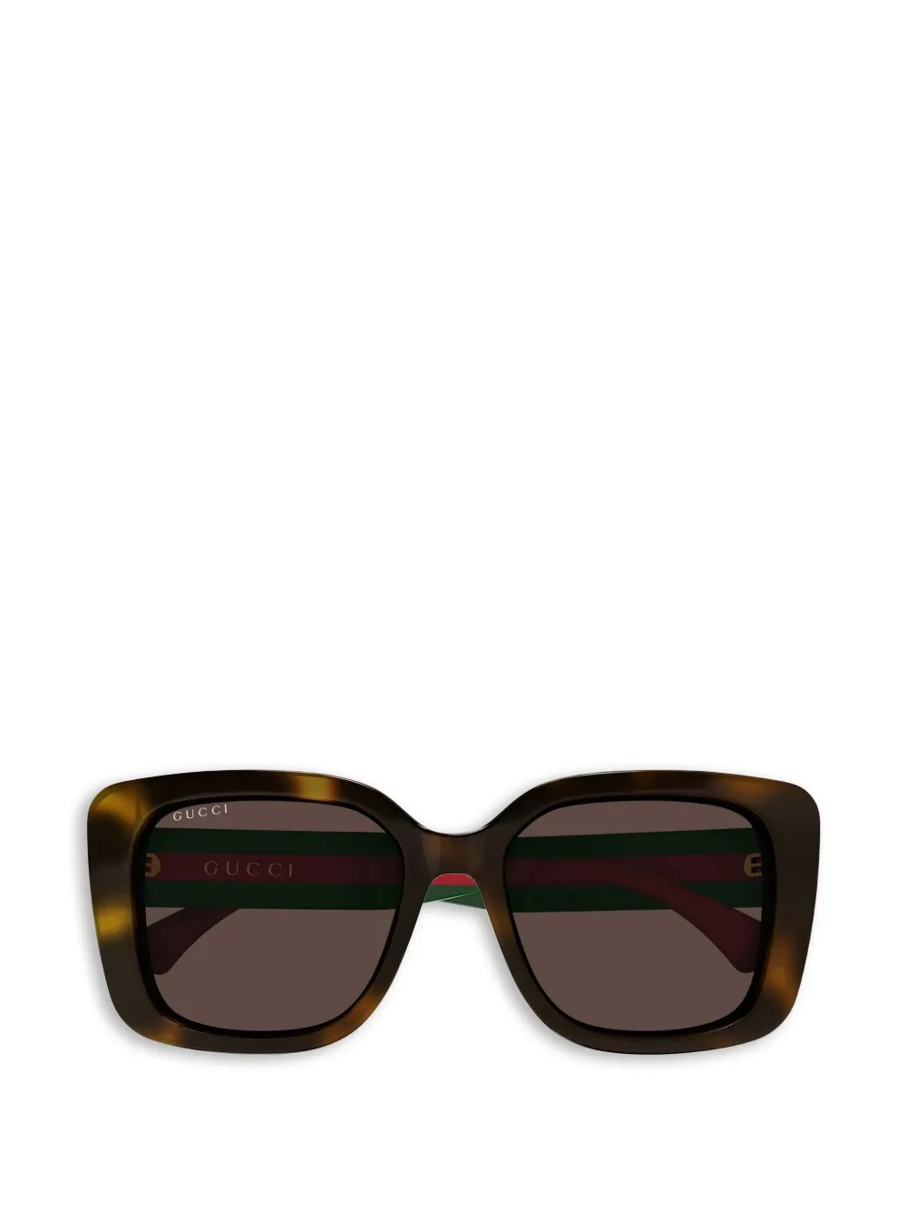 Gucci Eyewear Occhiali da sole con logo - Marrone