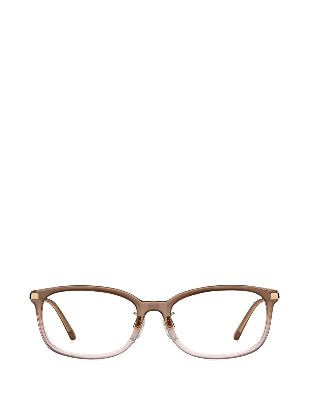 Marc Jacobs rectangle-frame glasses - Braun