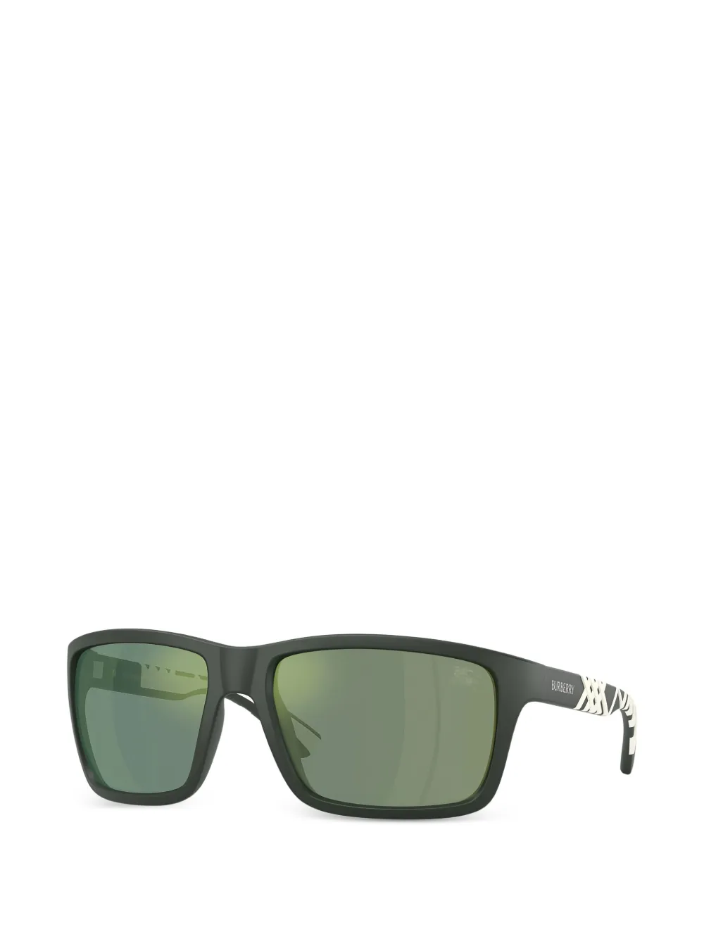 Burberry Eyewear Zonnebril met vierkant montuur Groen