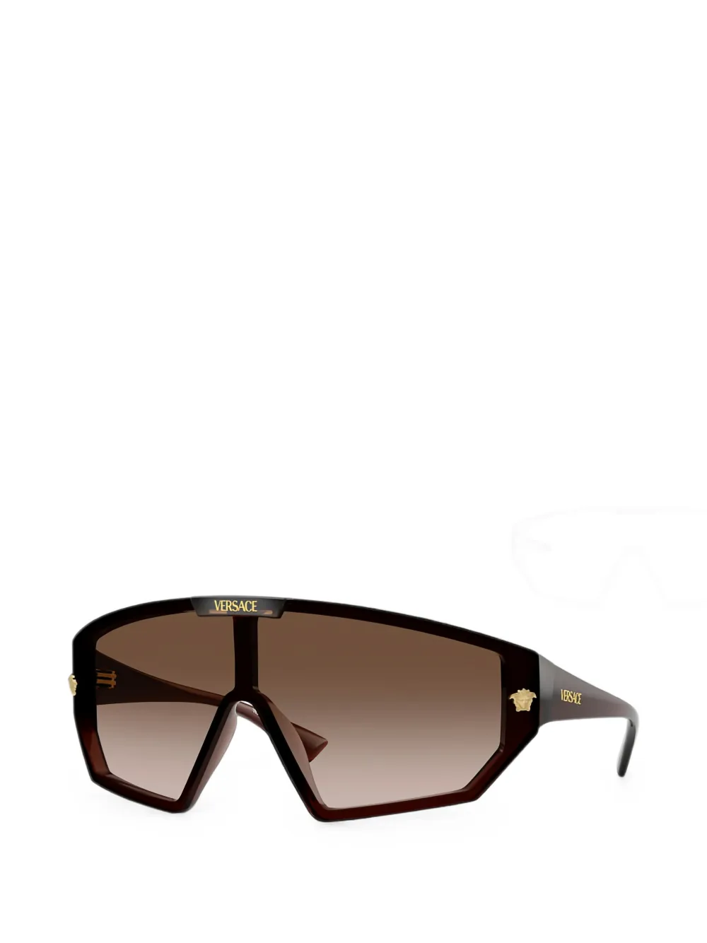 Versace Eyewear Occhiali da sole oversize Medusa - Marrone