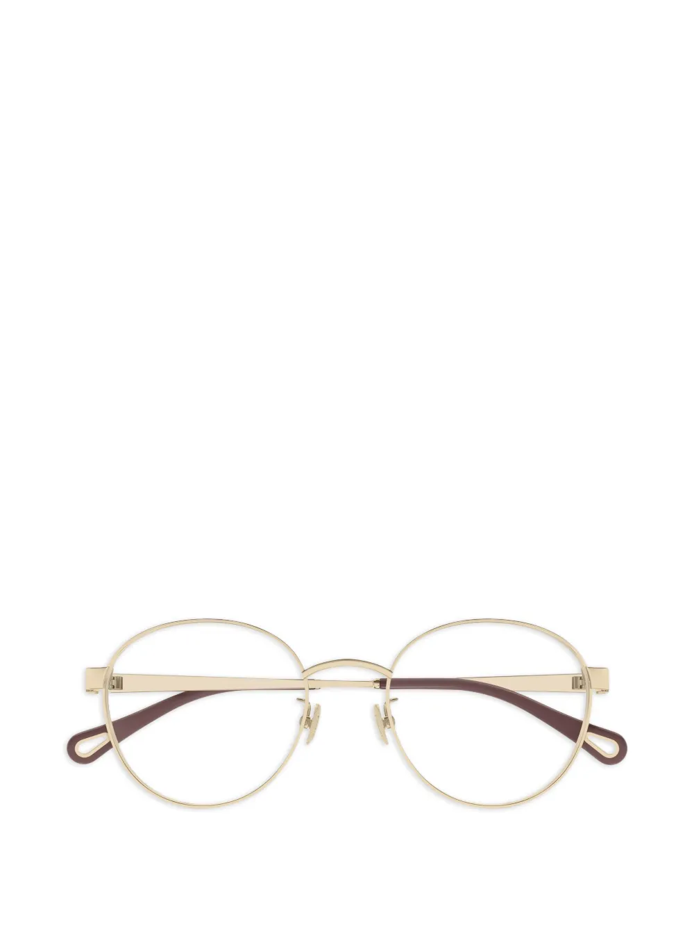 Chloé Eyewear round-frame glasses - Oro