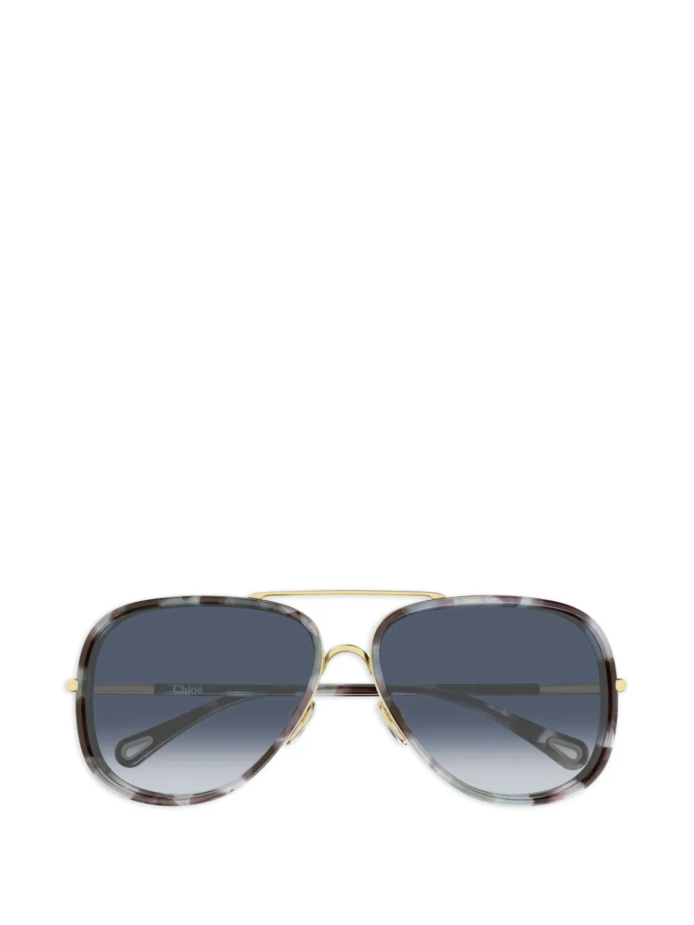 Chloé Eyewear pilot-frame sunglasses - Oro