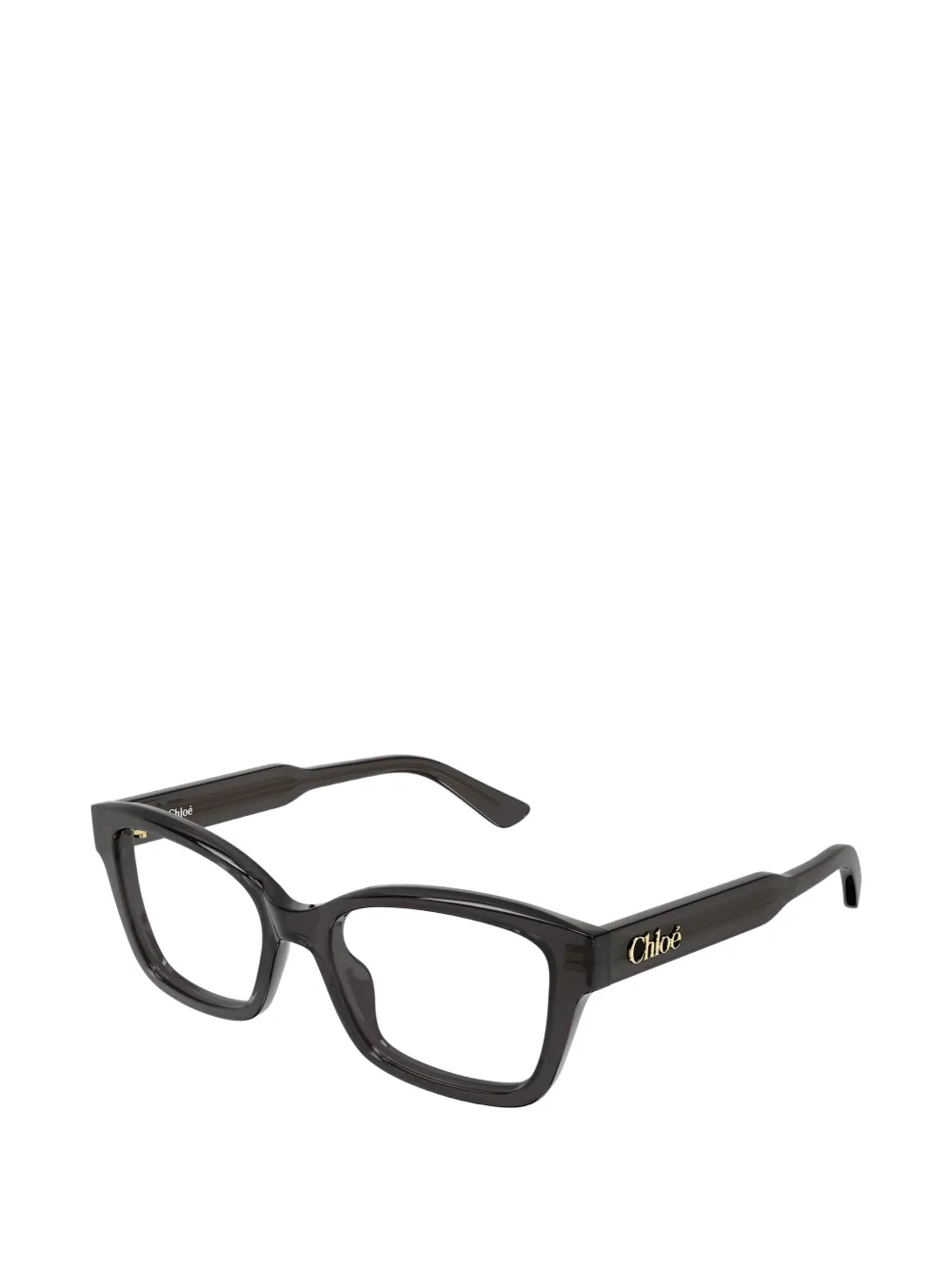 Chloé Eyewear Bril met logodetail Grijs