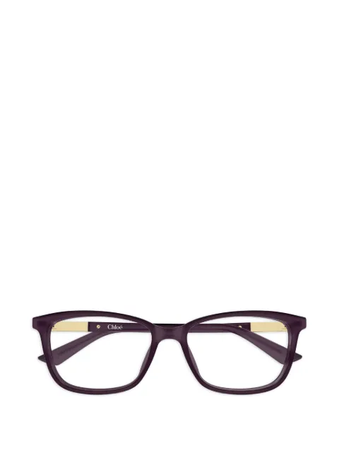 Chloé geometric frame glasses