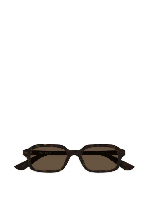 Alexander McQueen Eyewear lentes de sol con detalle del logo